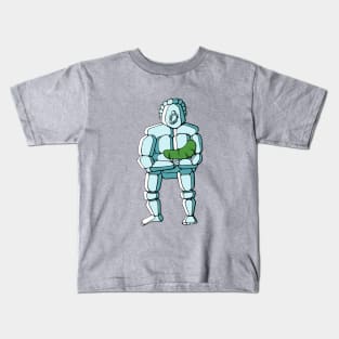 Ice Sasquatch and Pickle Baby Kids T-Shirt